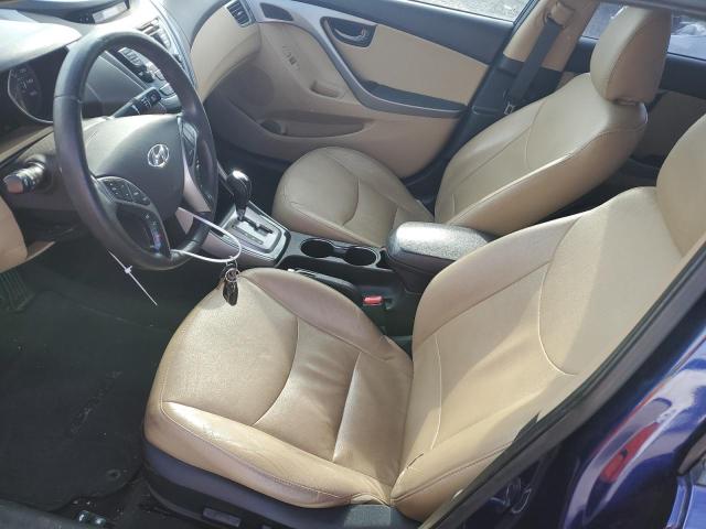  HYUNDAI ELANTRA 2013 Blue