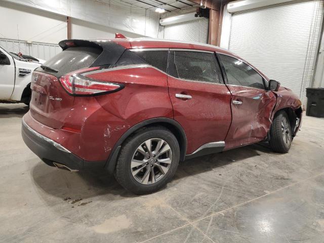  NISSAN MURANO 2018 Красный