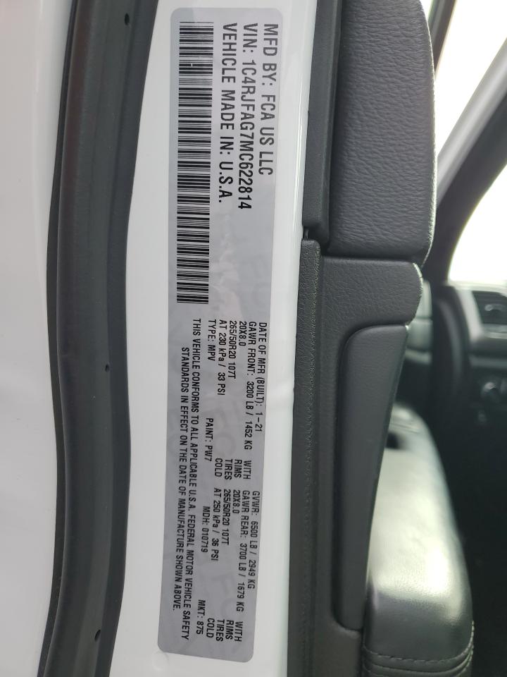2021 Jeep Grand Cherokee - Image 14