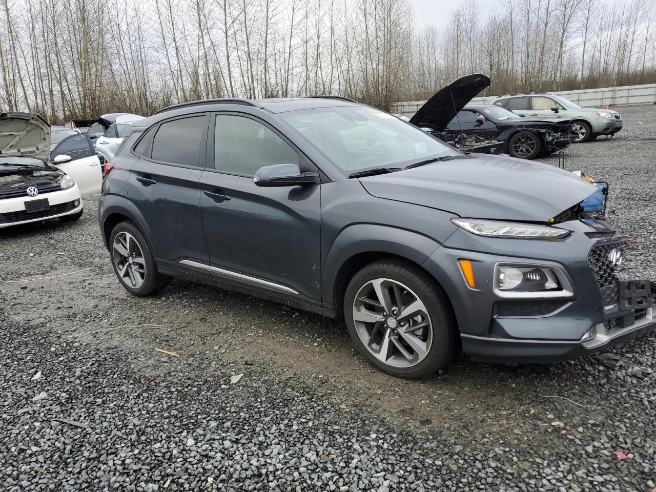 2019 Hyundai Kona Ultimate VIN: KM8K5CA56KU373671 Lot: 85727634