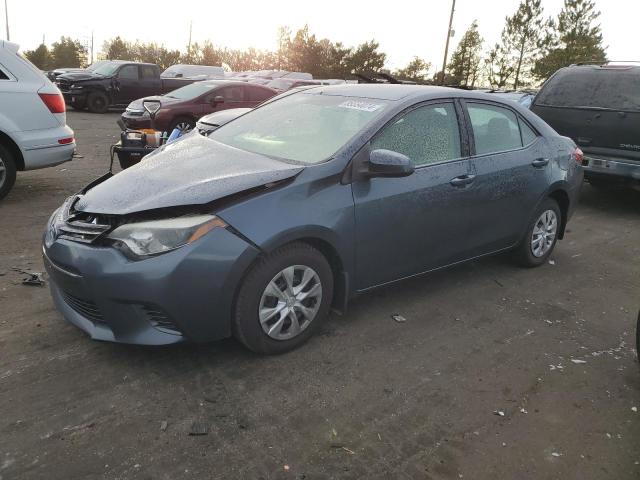  TOYOTA COROLLA 2016 Blue