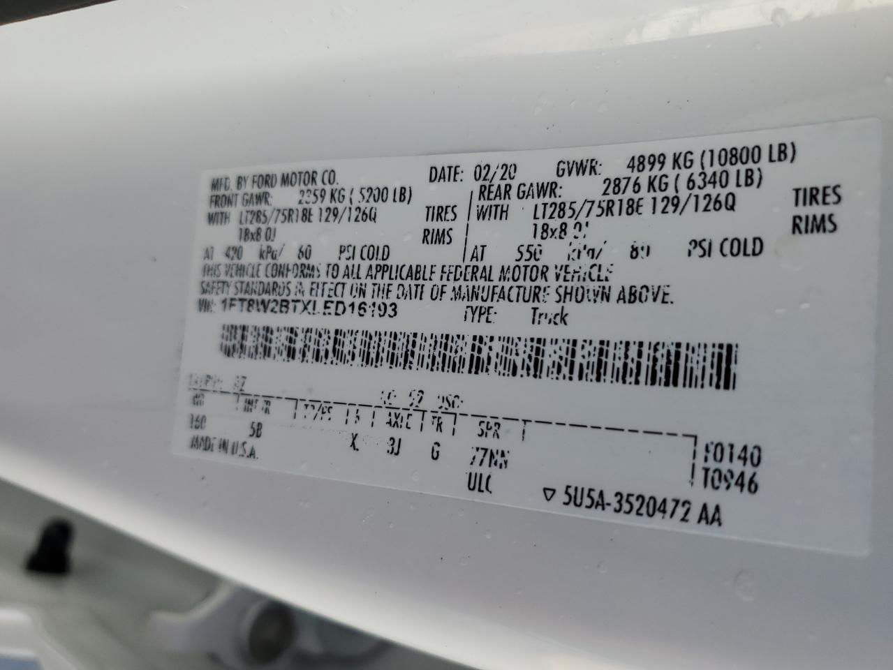 2020 Ford F250 - Image 12