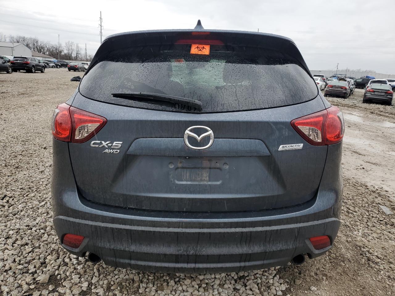 VIN JM3KE4CE6D0125543 2013 MAZDA CX-5 no.6