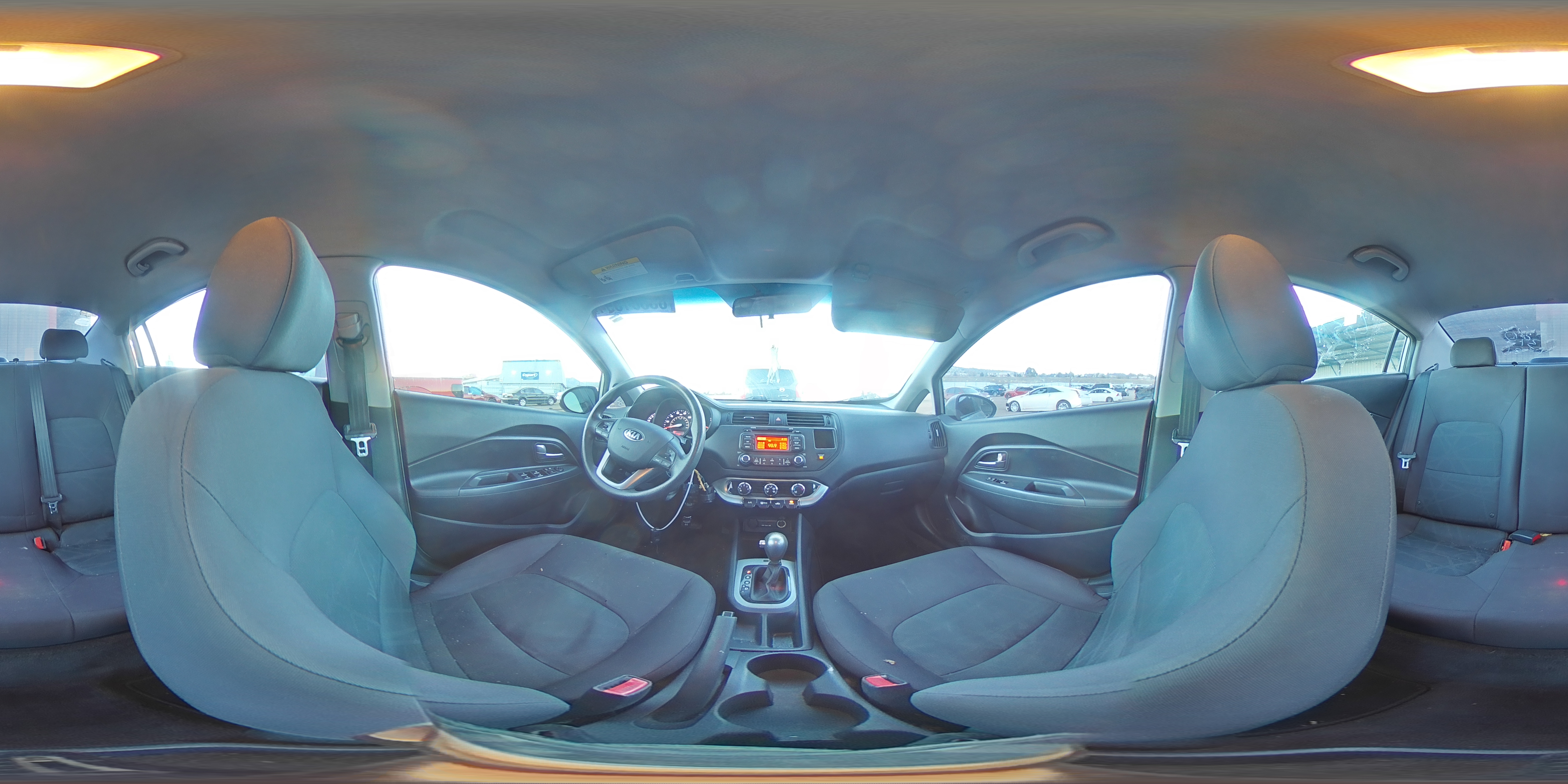 2013 Kia Rio Lx VIN: KNADM4A30D6240381 Lot: 83581594