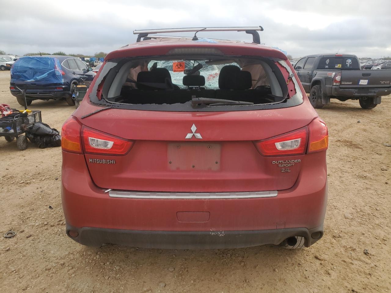 2016 Mitsubishi Outlander Sport Es VIN: JA4AP3AW5GZ058643 Lot: 53148925
