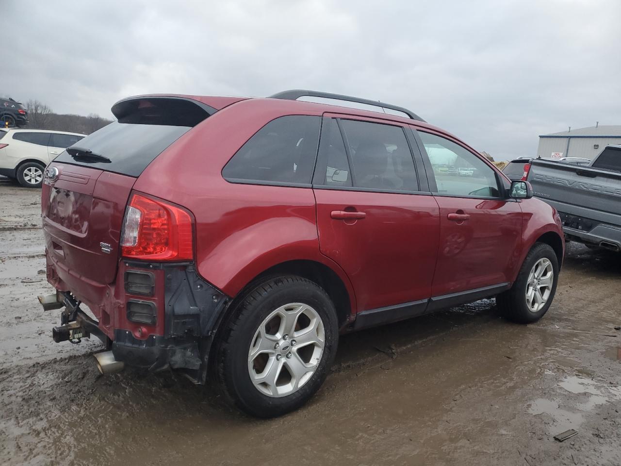 VIN 2FMDK4JC8EBB56817 2014 FORD EDGE no.3