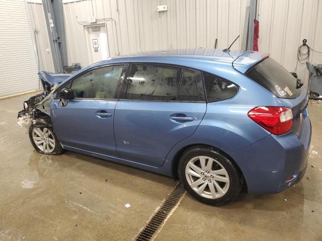Кросовери SUBARU IMPREZA 2016 Синій