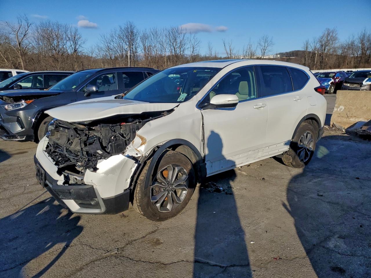 2021 Honda Cr-V Ex VIN: 2HKRW2H55MH675854 Lot: 96353845