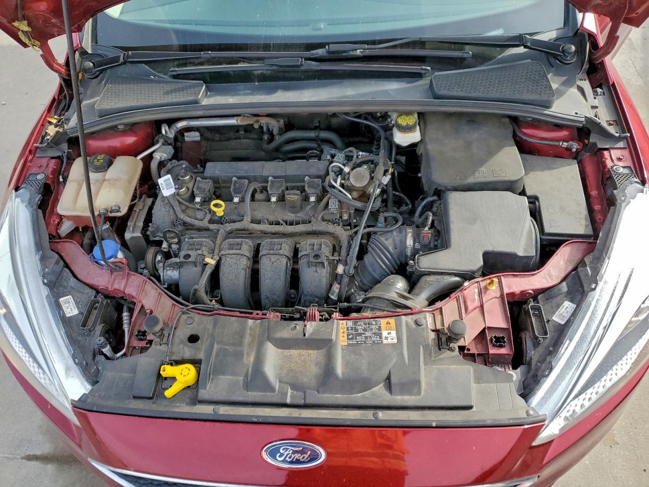 2017 Ford Focus Se VIN: 1FADP3F2XHL244262 Lot: 95838355