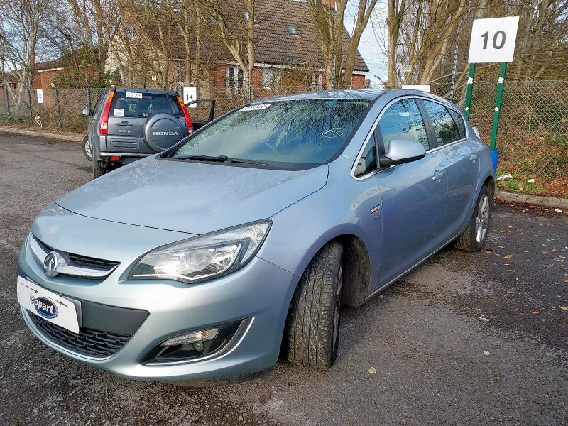 2014 VAUXHALL ASTRA 1.4I 16V SRI 5DR for sale at Copart GLOUCESTER