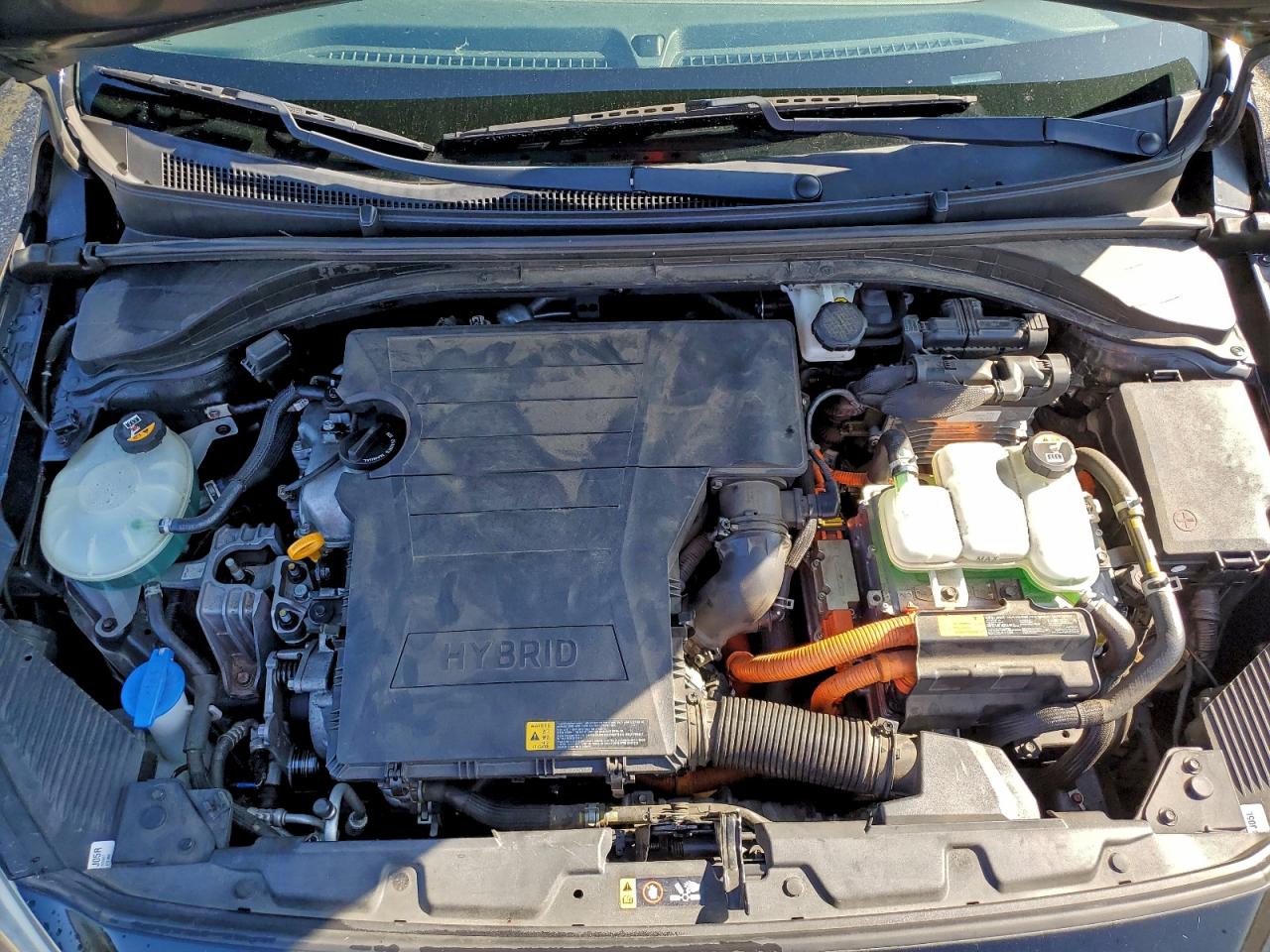 2017 Hyundai Ioniq Blue VIN: KMHC65LC1HU025021 Lot: 94417255