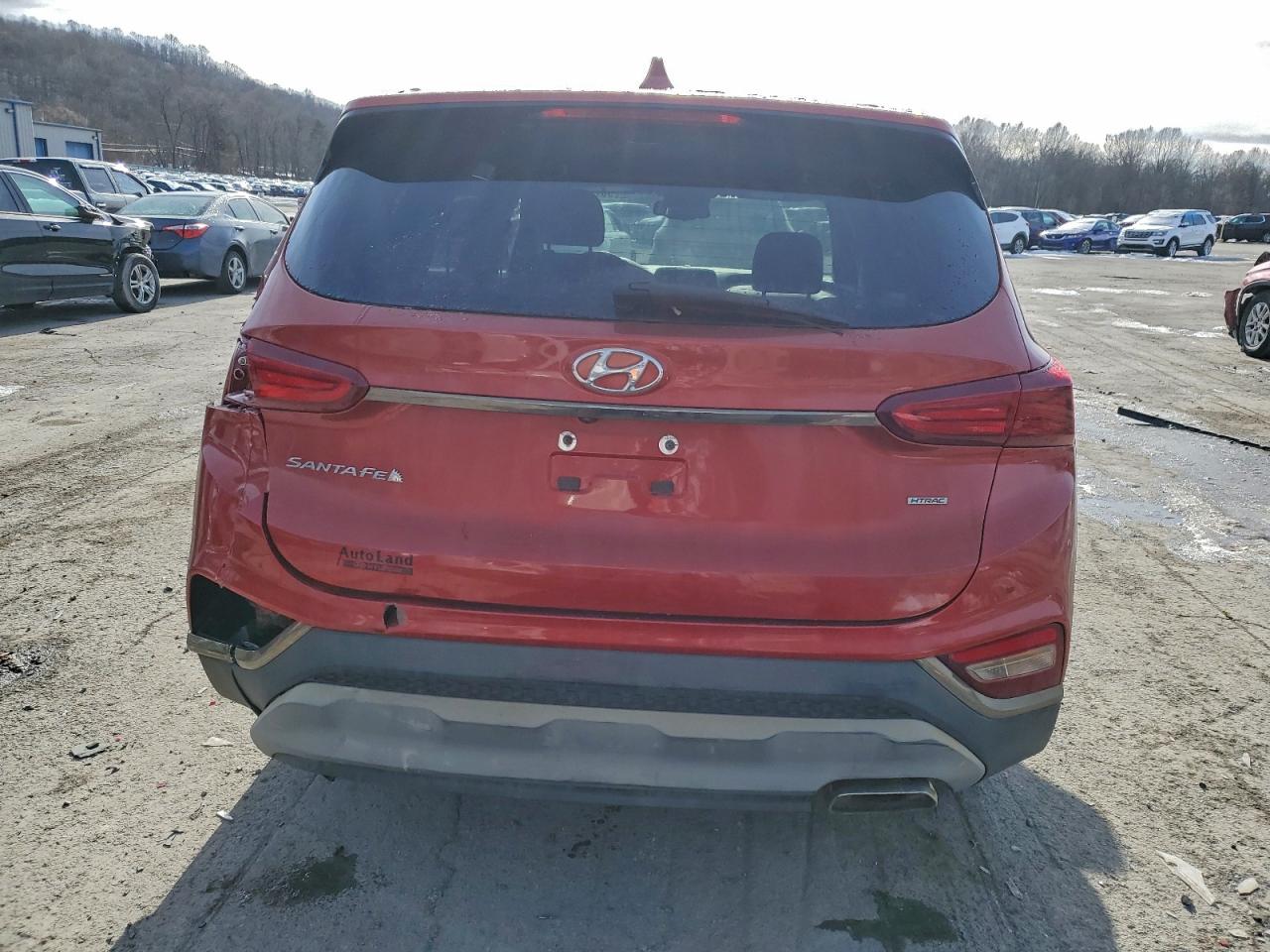 2019 Hyundai Santa Fe Sel VIN: 5NMS3CAD1KH033983 Lot: 95761615