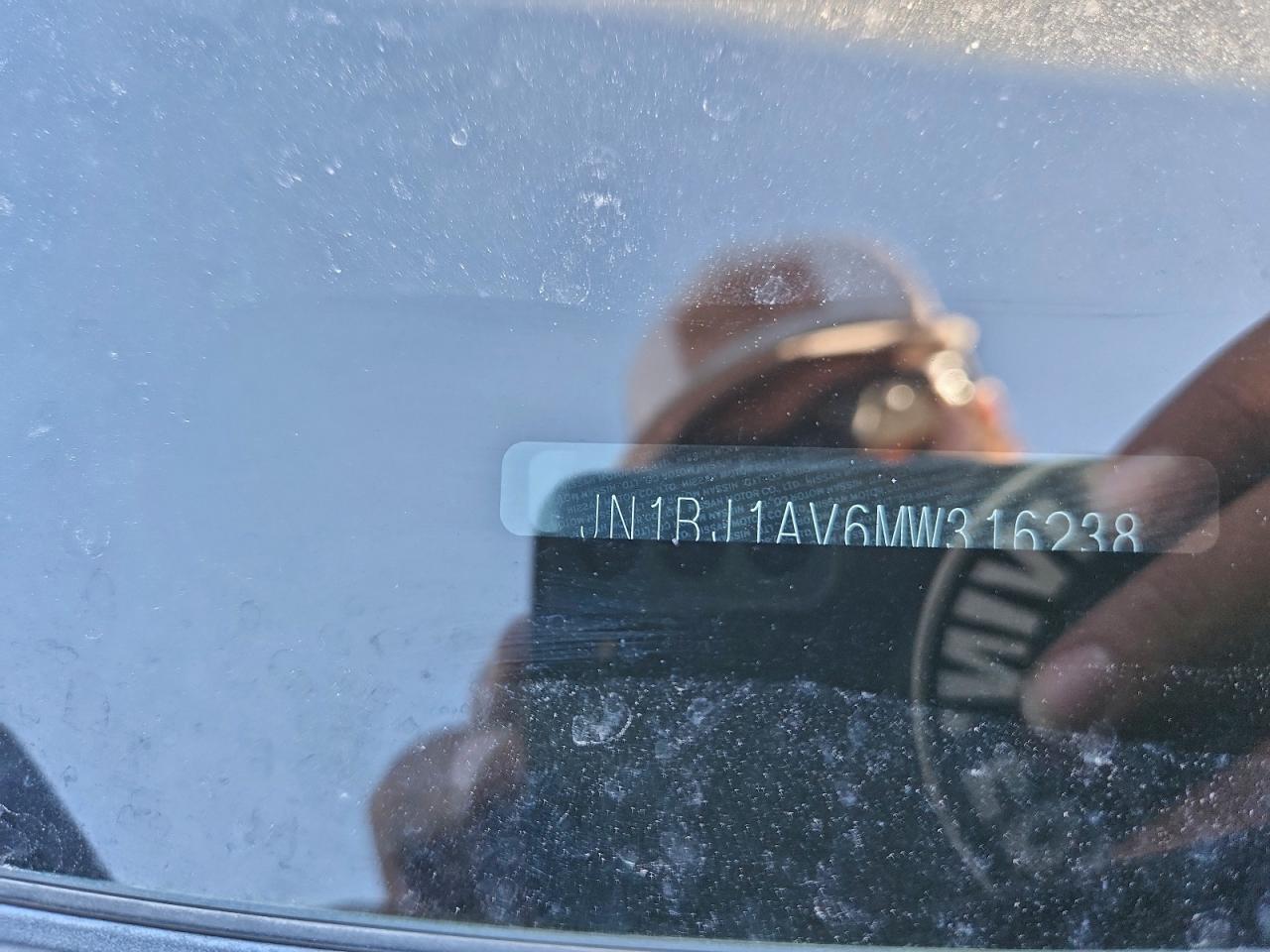 2021 Nissan Rogue Sport S VIN: JN1BJ1AV6MW316238 Lot: 96227735