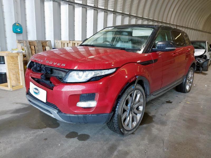 2012 LAND ROVER RANGE ROVER EVOQUE 2.2 SD4 PURE 5DR for sale at Copart WHITBURN