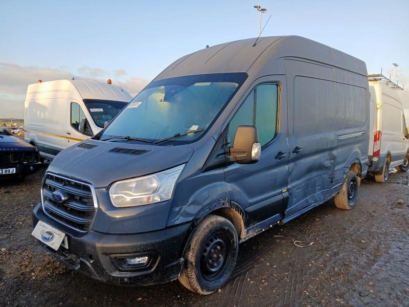 2021 FORD TRANSIT 2.0 ECOBLUE 130PS H3 TREND VAN for sale at Copart PETERLEE