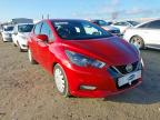 2021 NISSAN MICRA 1.0 IG-T 92 ACENTA 5DR CVT for sale at Copart CORBY