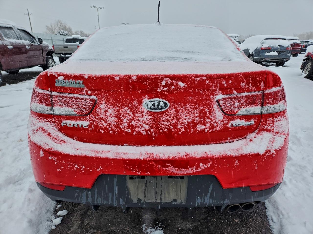 2011 Kia Forte Sx VIN: KNAFW6A30B5317445 Lot: 95222325