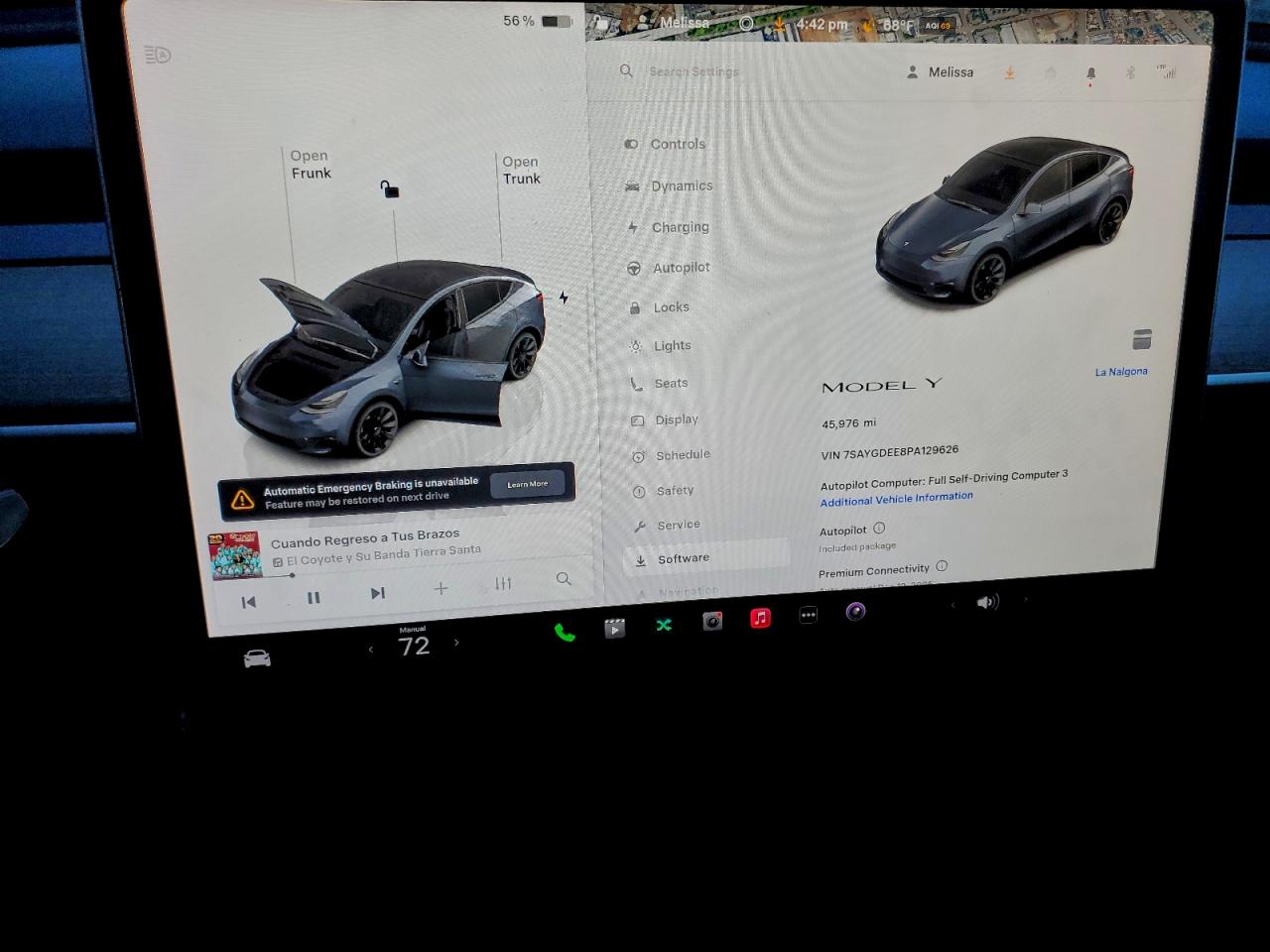 2023 Tesla Model Y VIN: 7SAYGDEE8PA129626 Lot: 94814785