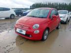 2019 FIAT 500 1.2 LOUNGE 3DR for sale at Copart EAST KILBRIDE