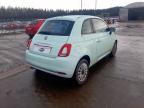 2018 FIAT 500 1.2 LOUNGE 3DR for sale at Copart WHITBURN
