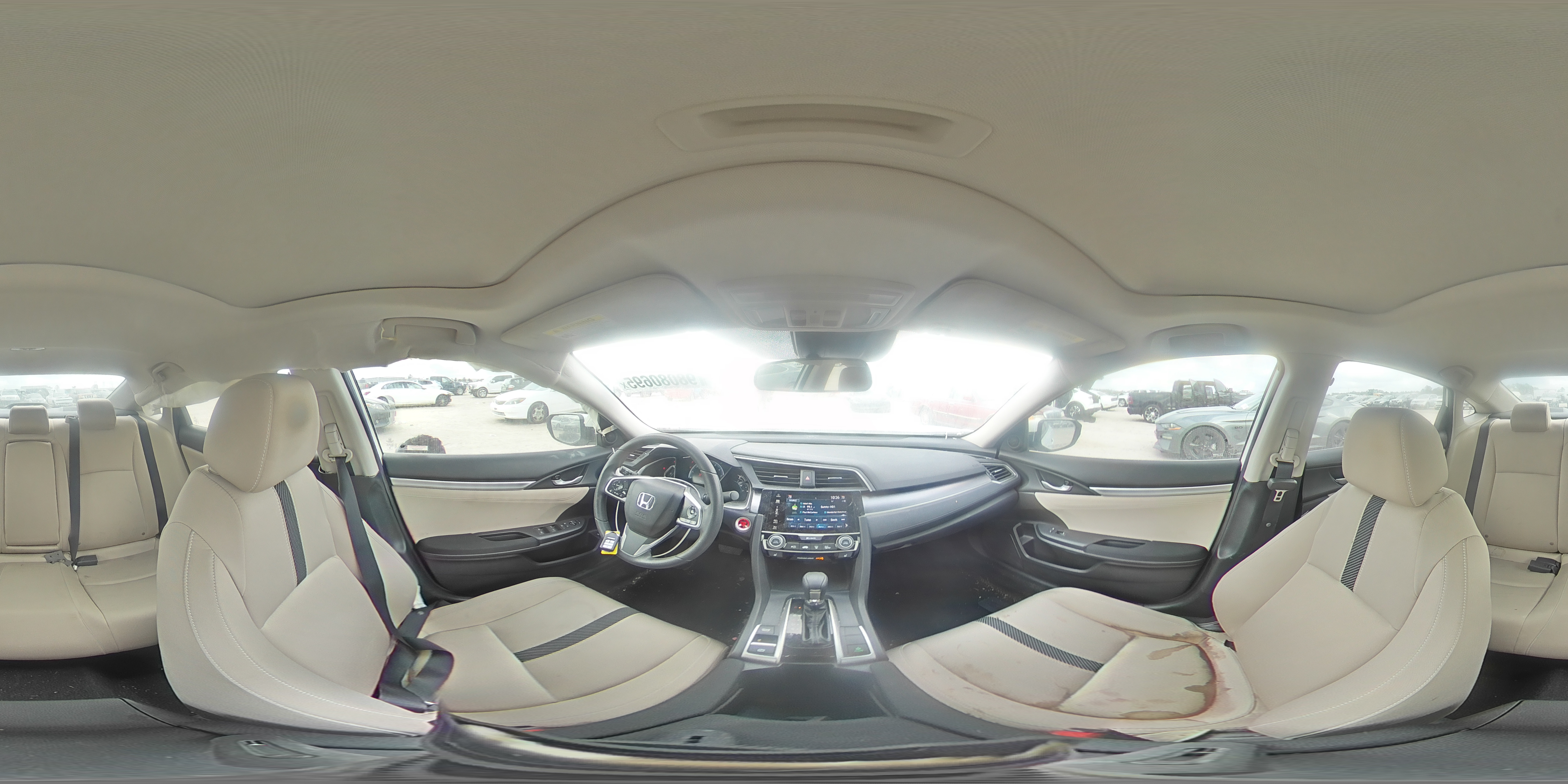 2017 Honda Civic Ex VIN: 19XFC1F40HE030197 Lot: 98080695