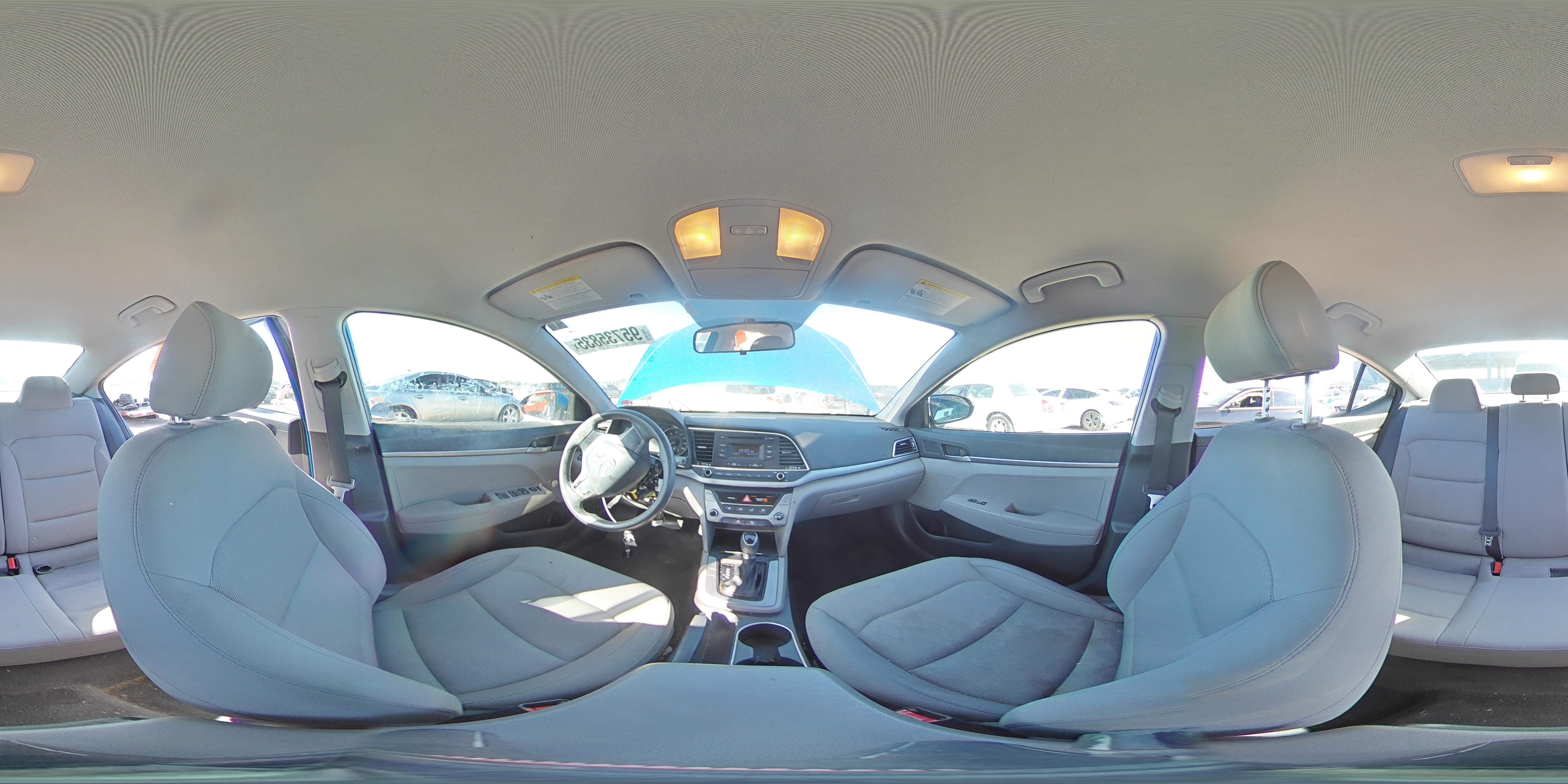 2017 Hyundai Elantra Se VIN: KMHD74LF4HU135244 Lot: 95735835