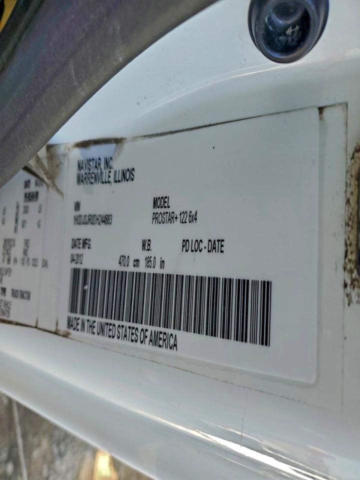 2013 International Prostar Semi Truck VIN: 1HSDJSJR0DH244883 Lot: 96269445