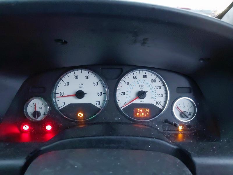 2005 VAUXHALL ZAFIRA 2.0I 16V GSI 5DR