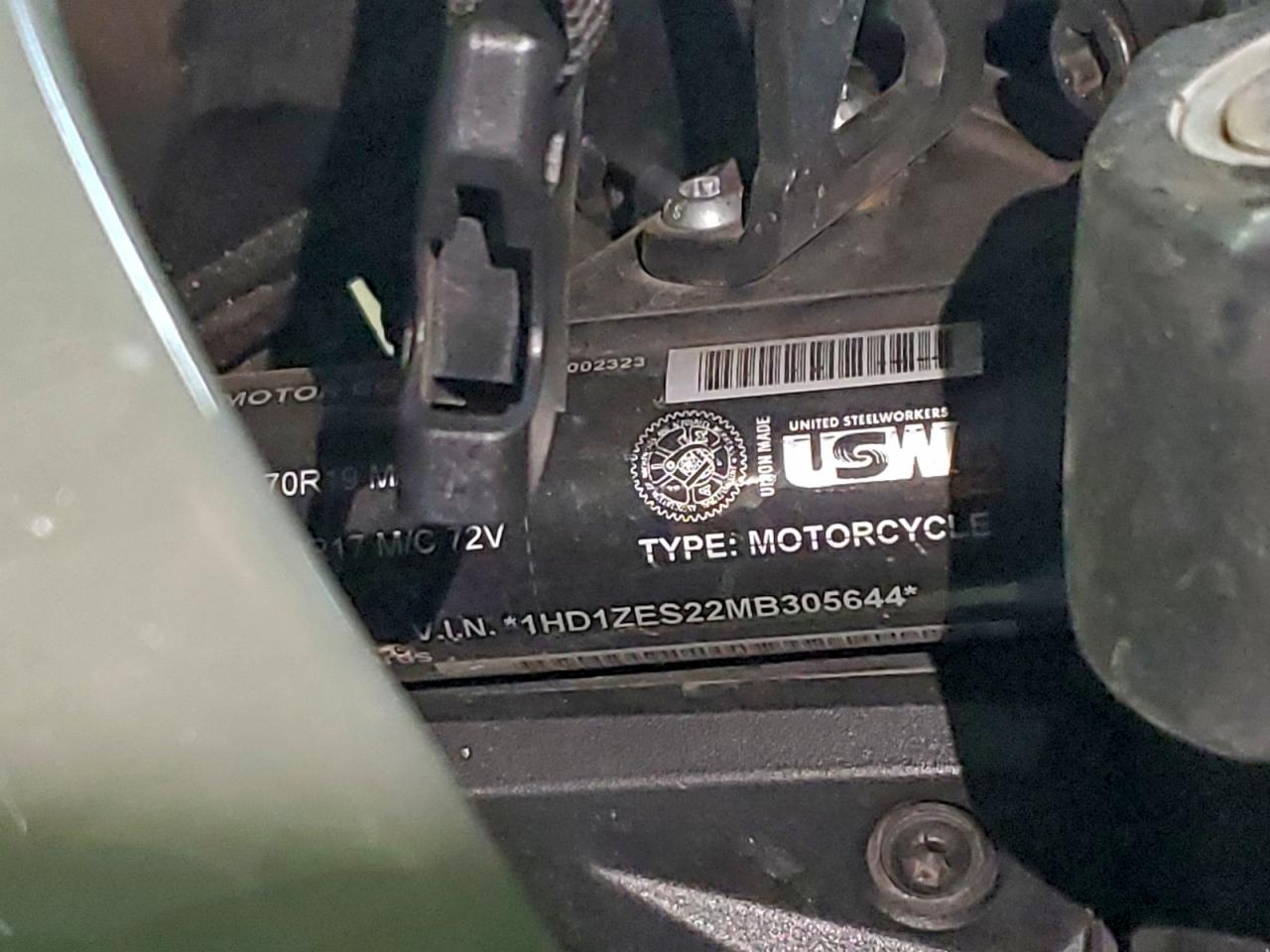 2021 Harley Davidson Pan America VIN: 1HD1ZES22MB305644 Lot: 94276375