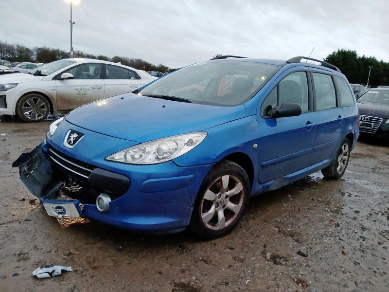 2007 PEUGEOT 307 1.6 HDI 90 S 5DR for sale at Copart WISBECH