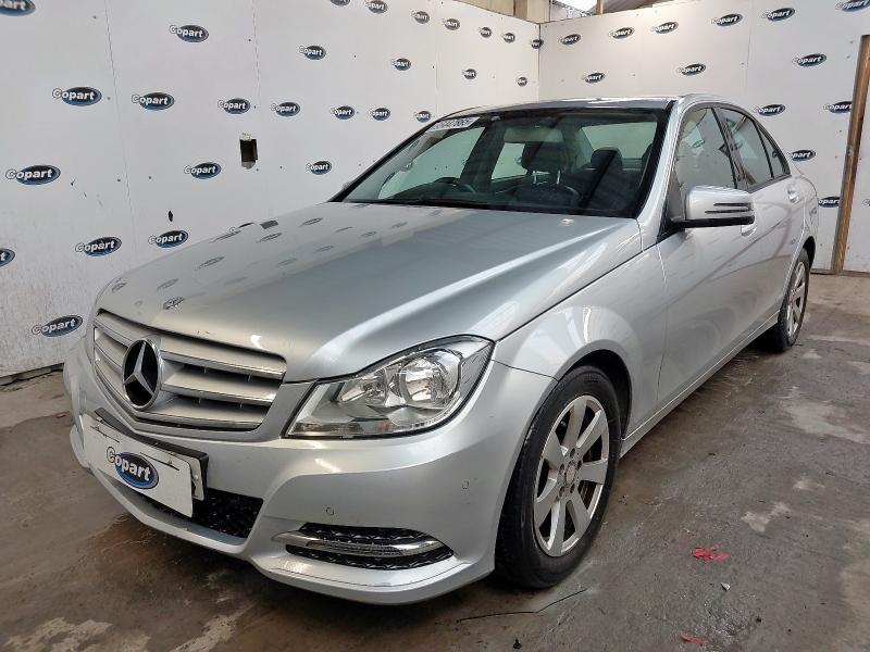 2013 MERCEDES-BENZ C CLASS C180 BLUEEFFICIENCY EXECUTIVE SE 4DR for sale at Copart BELFAST