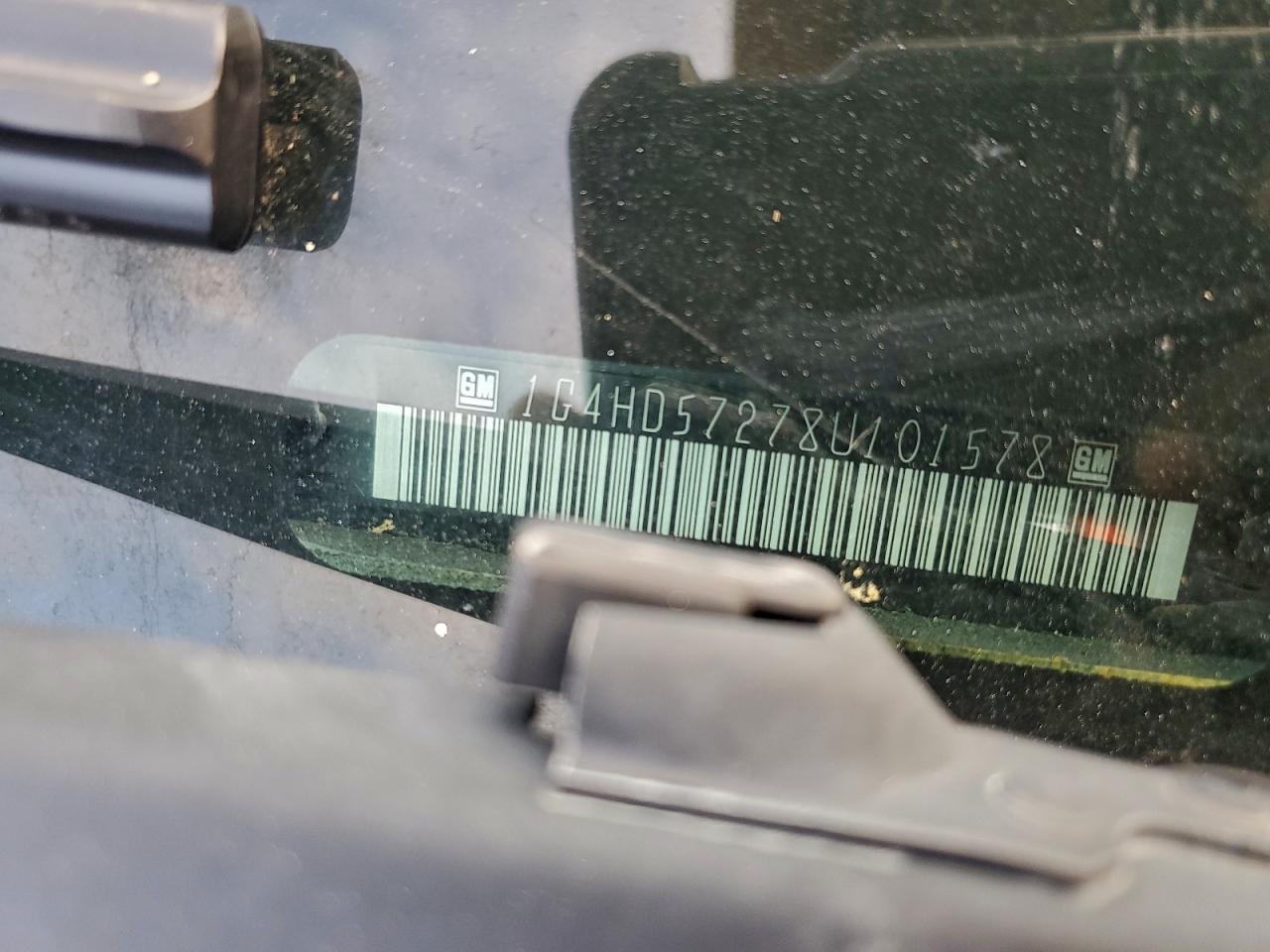 2008 Buick Lucerne Cxl VIN: 1G4HD57278U101578 Lot: 96277235