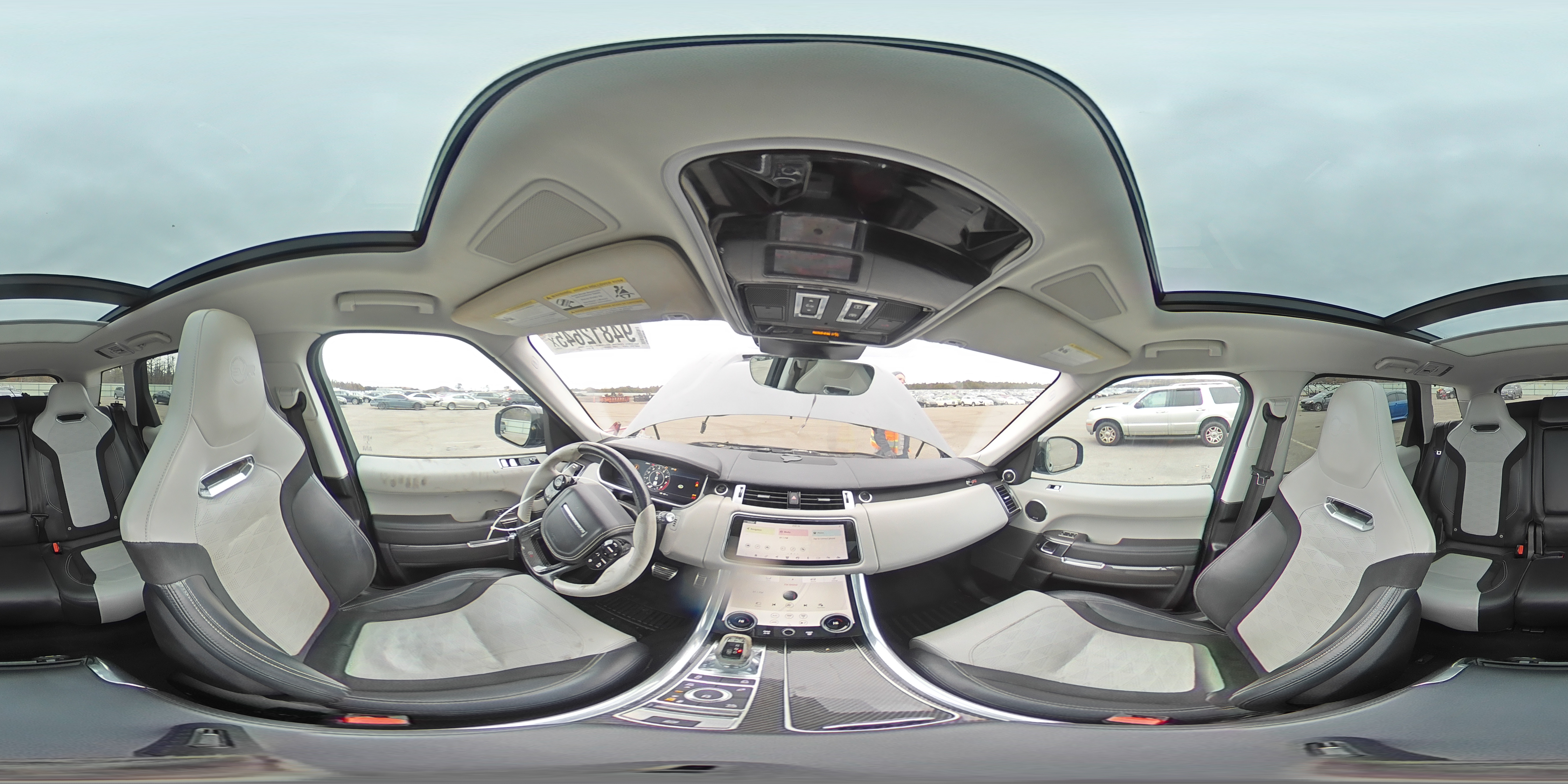 2019 Land Rover Range Rover Sport Svr VIN: SALWZ2SE5KA832167 Lot: 94812645