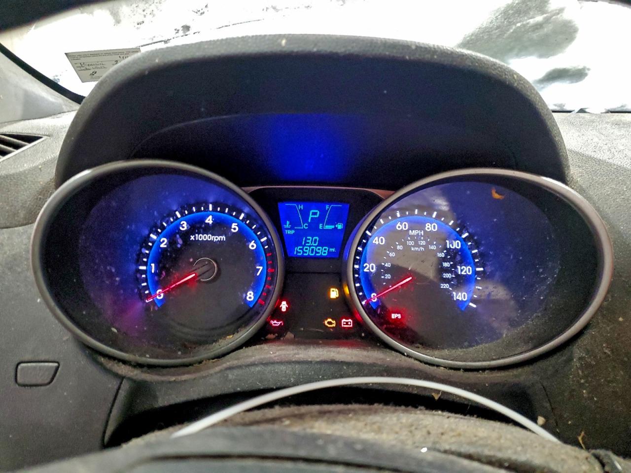 2013 Hyundai Tucson Gls VIN: KM8JU3AC3DU684121 Lot: 95827795