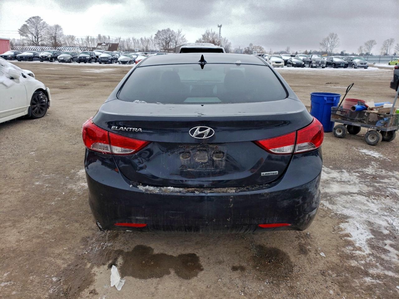 2012 Hyundai Elantra Gls VIN: 5NPDH4AEXCH107267 Lot: 95030845
