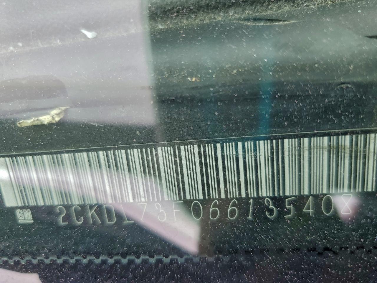 2006 Pontiac Torrent VIN: 2CKDL73F066135408 Lot: 95314515