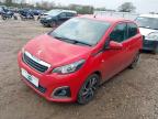 2015 PEUGEOT 108 1.2 PURETECH ALLURE 5DR for sale at Copart COLCHESTER