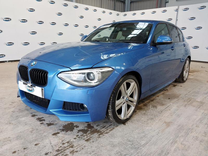 2012 BMW 1 SERIES 125I M SPORT 5DR for sale at Copart CORBY