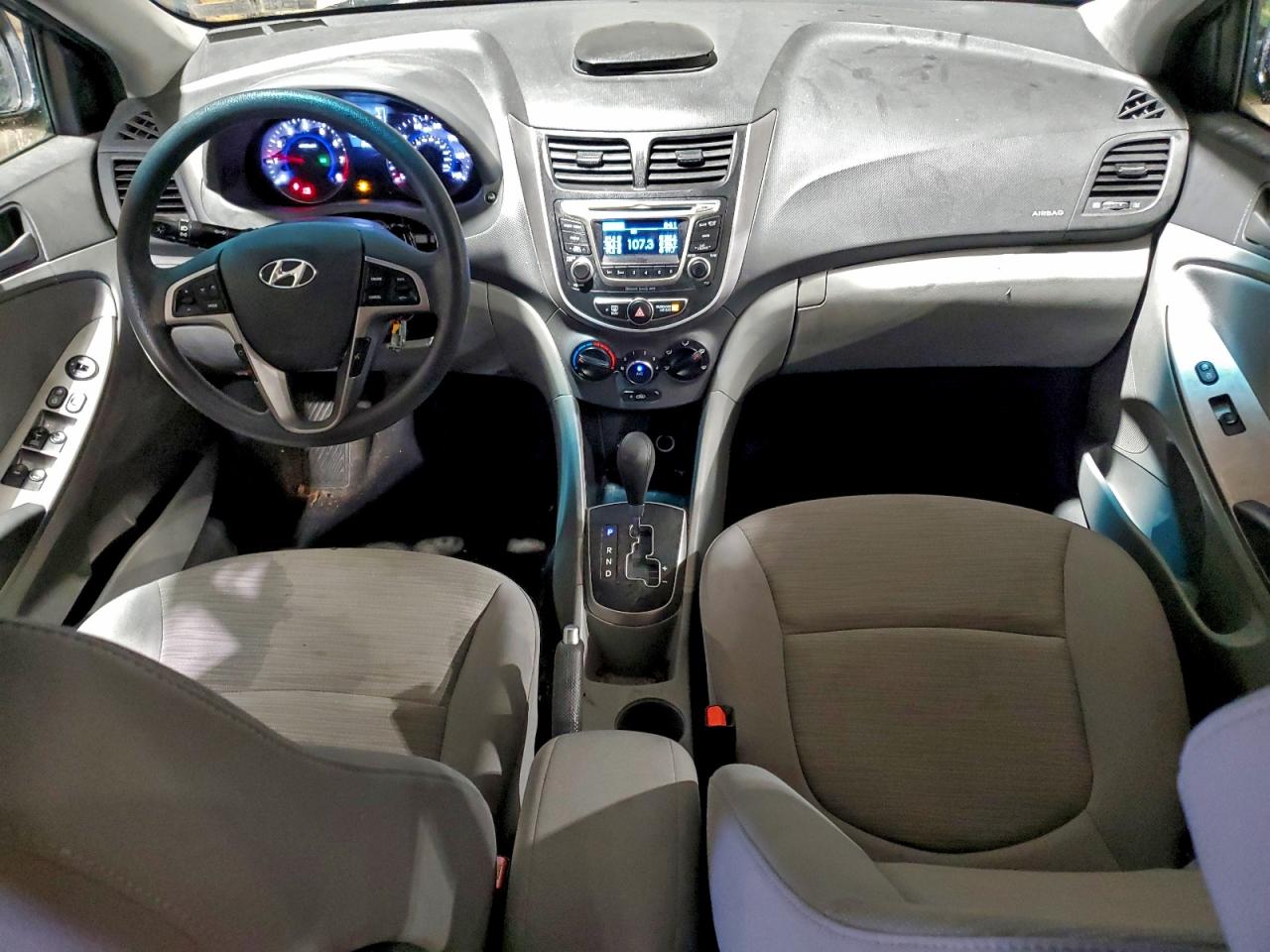 2017 Hyundai Accent Se VIN: KMHCT4AE8HU293572 Lot: 95183755