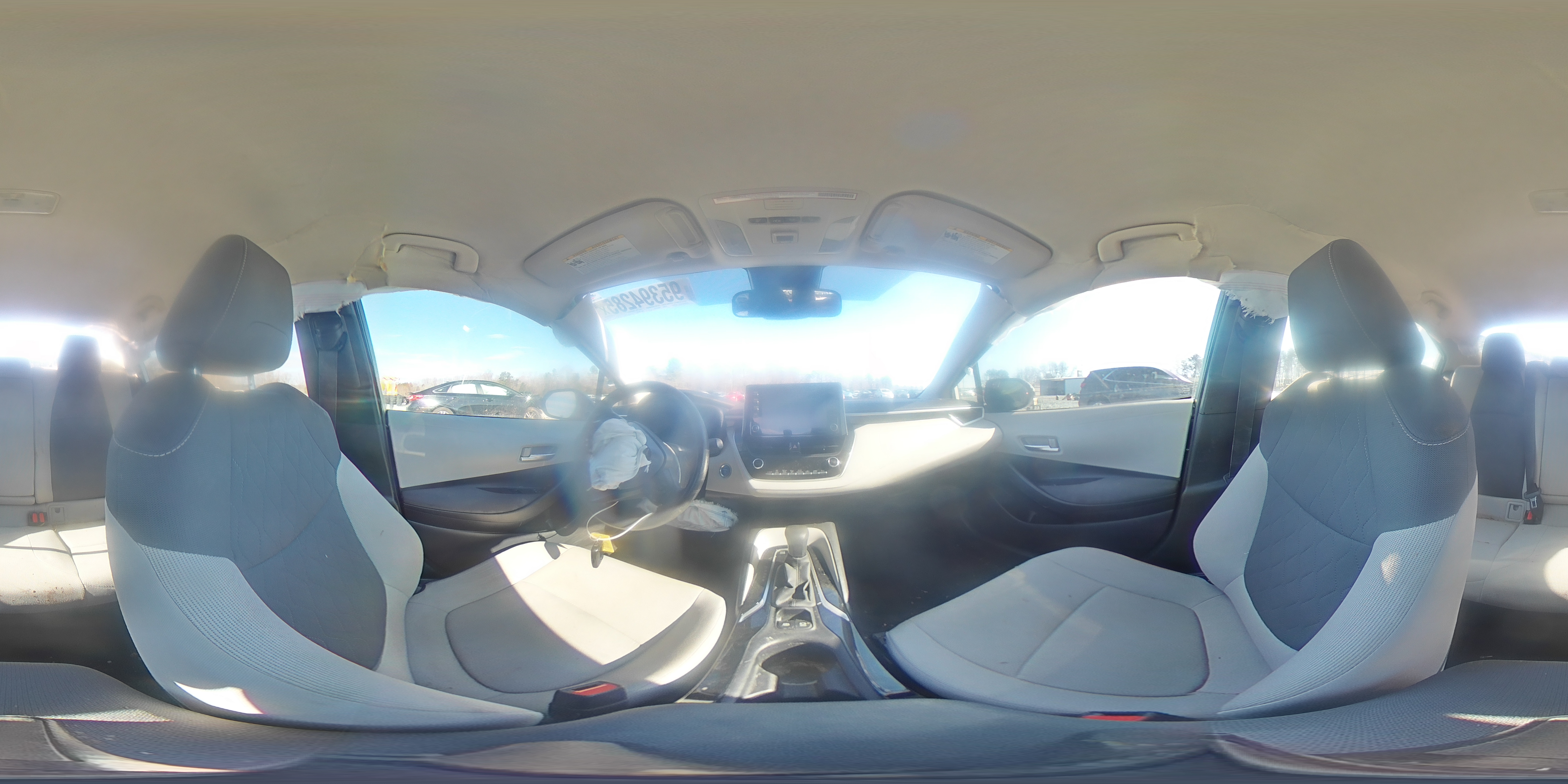 2021 Toyota Corolla Le VIN: JTDEAMDE9MJ004323 Lot: 95394285