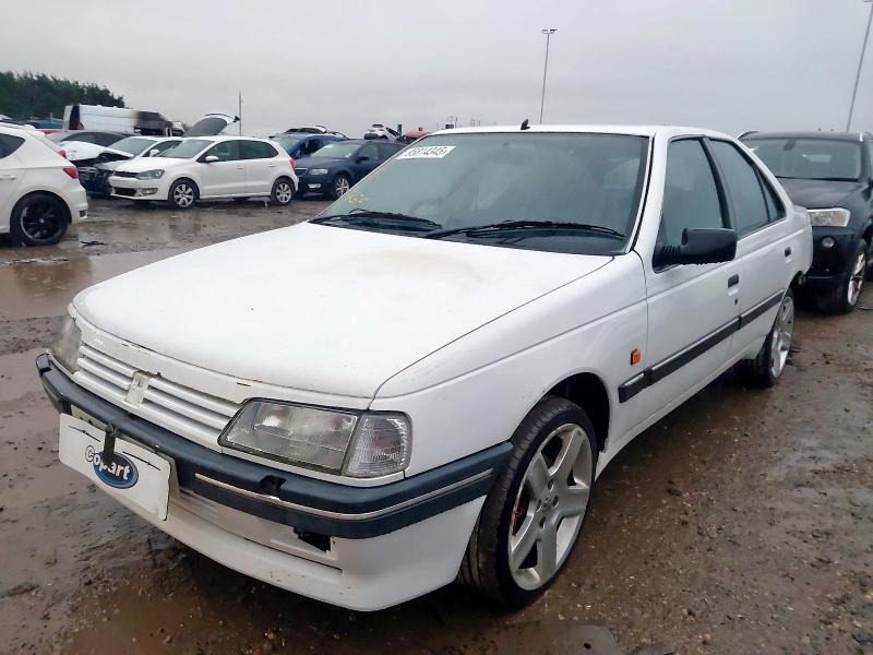 1993 PEUGEOT 405 1.9 GLD TURBO 4DR for sale at Copart PETERLEE