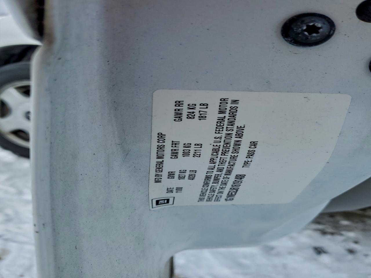 2001 Chevrolet Malibu Ls VIN: 1G1NE52J616191408 Lot: 96389965