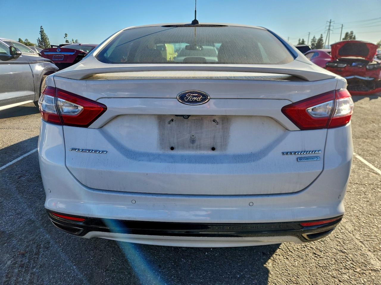 2015 Ford Fusion Titanium VIN: 3FA6P0K92FR268886 Lot: 95943005