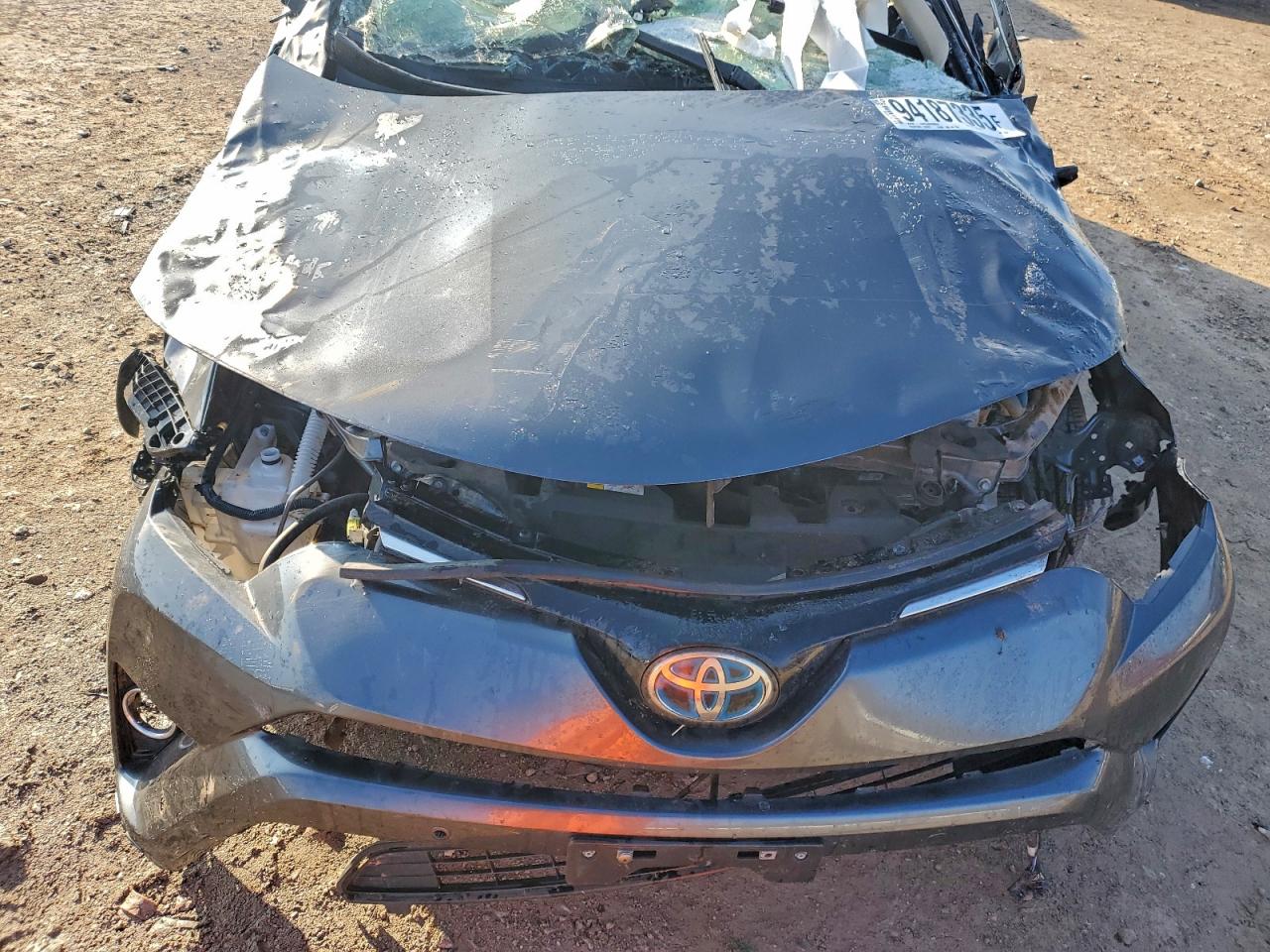 2018 Toyota Rav4 Hv Limited VIN: JTMDJREV4JD155491 Lot: 94187335