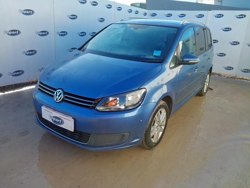 2013 VOLKSWAGEN TOURAN 1.6 TDI 105 SE 5DR for sale at Copart BRISTOL