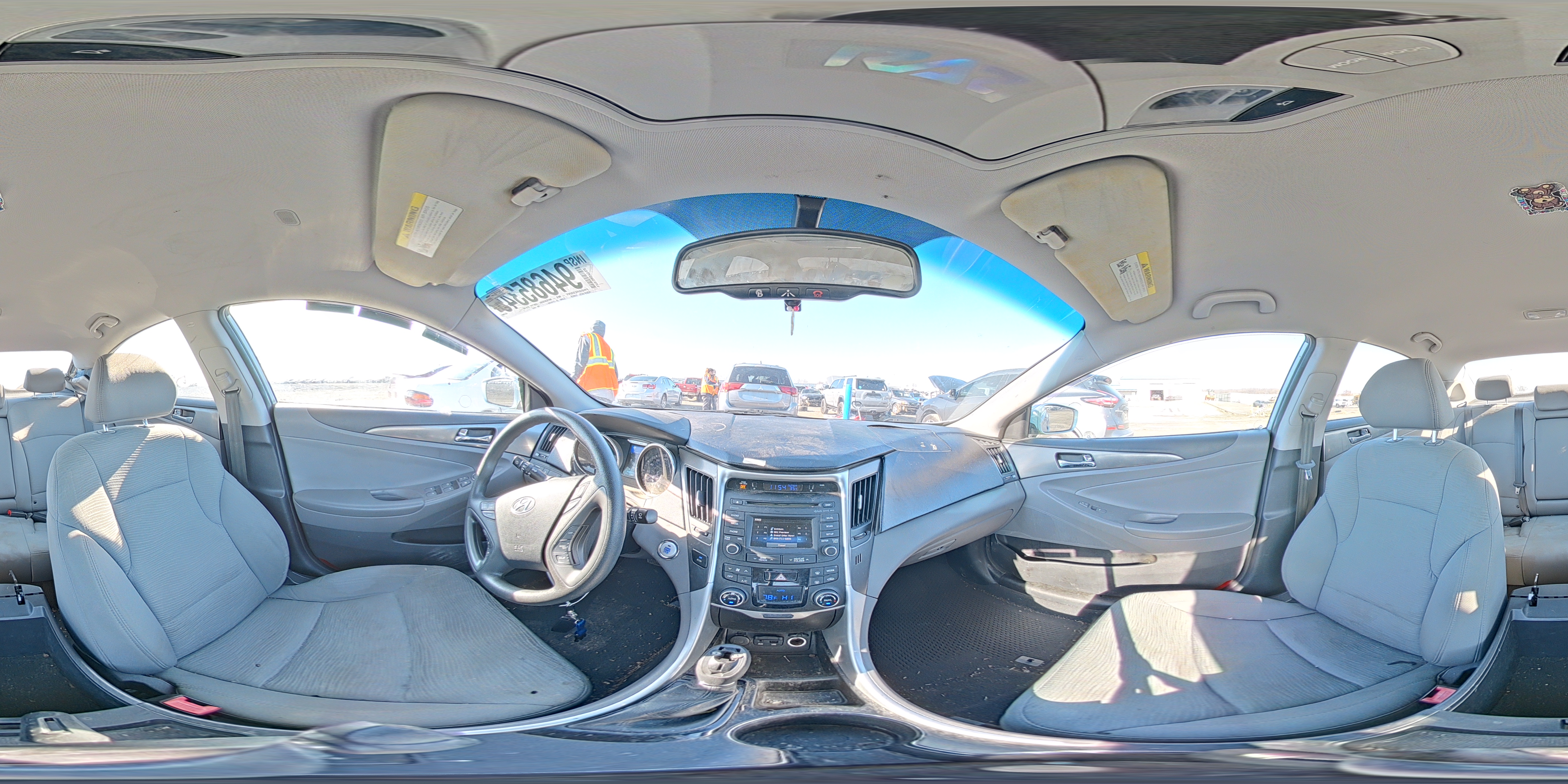 2014 Hyundai Sonata Hybrid VIN: KMHEC4A4XEA116552 Lot: 94685345