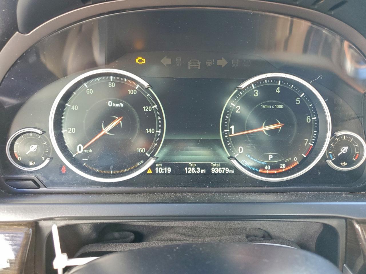 2014 BMW 750 Lxi VIN: WBAYF8C57ED652893 Lot: 95806665