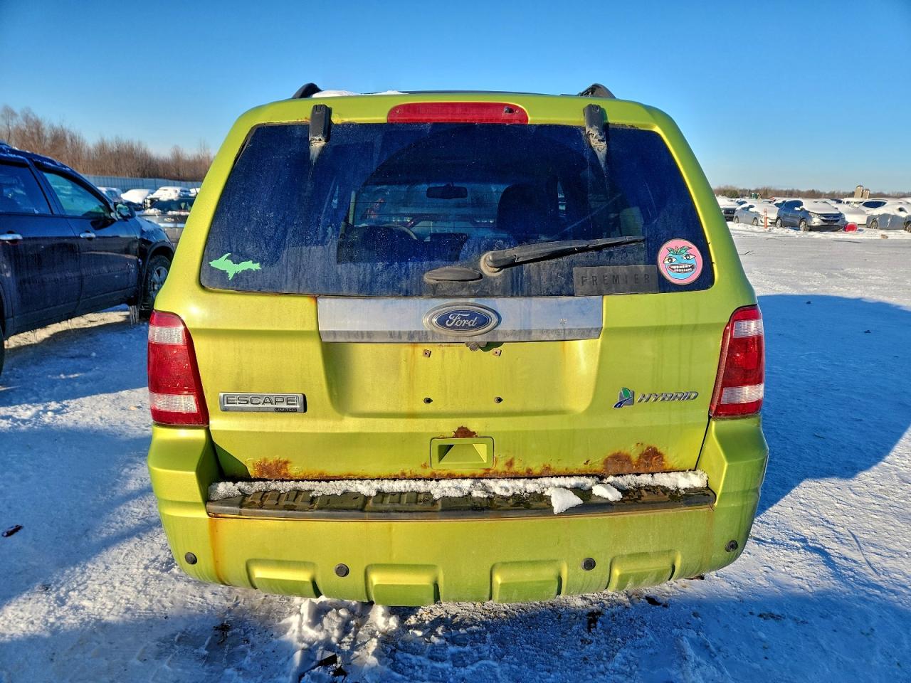 2011 Ford Escape Hybrid VIN: 1FMCU5K3XBKC40939 Lot: 95213135