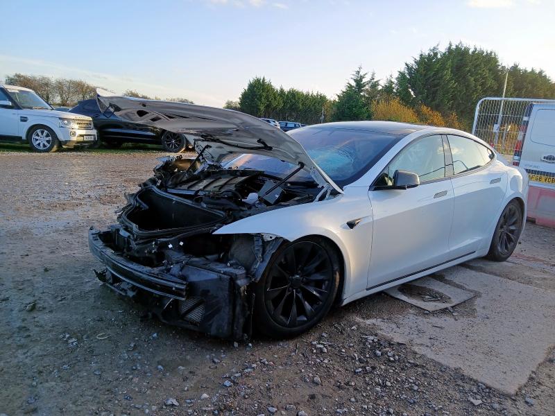 2020 TESLA MODEL S LONG RANGE AWD 5DR AUTO for sale at Copart WISBECH