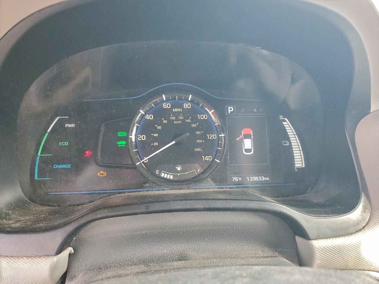 2019 Hyundai Ioniq Blue VIN: KMHC65LC9KU110423 Lot: 97361975